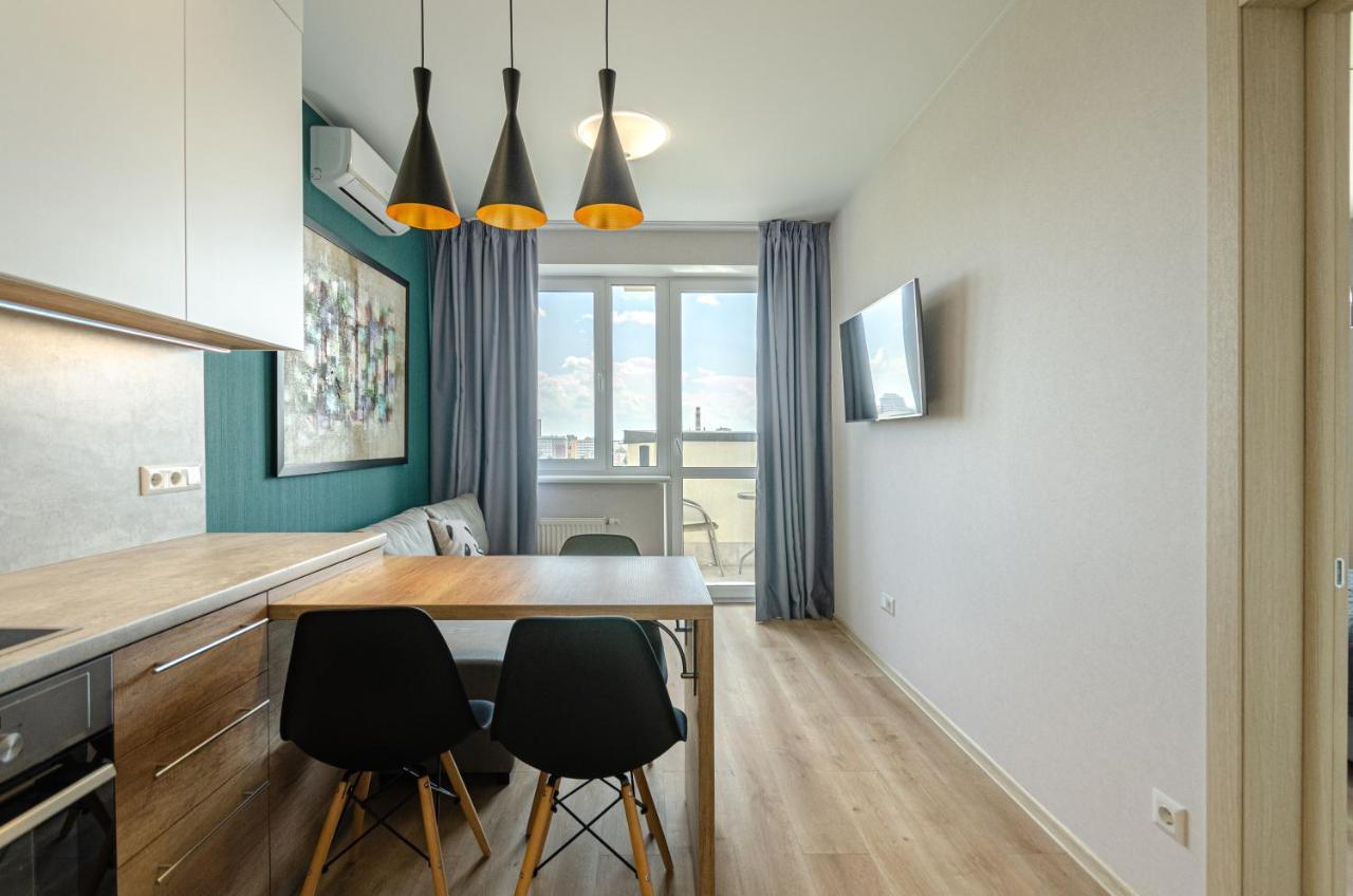 Petrovdom 5-25 In Cozy Apartment In Residential Complex "Beresteiskyi" Kiev Exterior foto